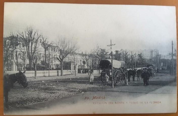 Estación del Norte y Paseo de la Florida