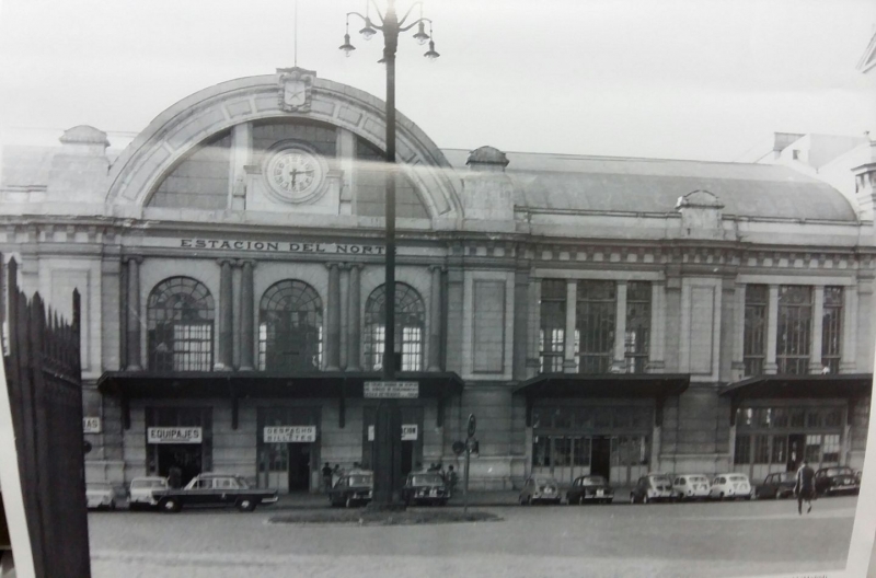 Estación del Norte. Años 70.