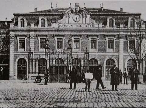 Inauguración de la Estación del Norte. 1882.