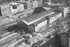 Estación del norte vista desde el aire.