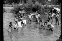 Fotógrafo en el río Manzanares