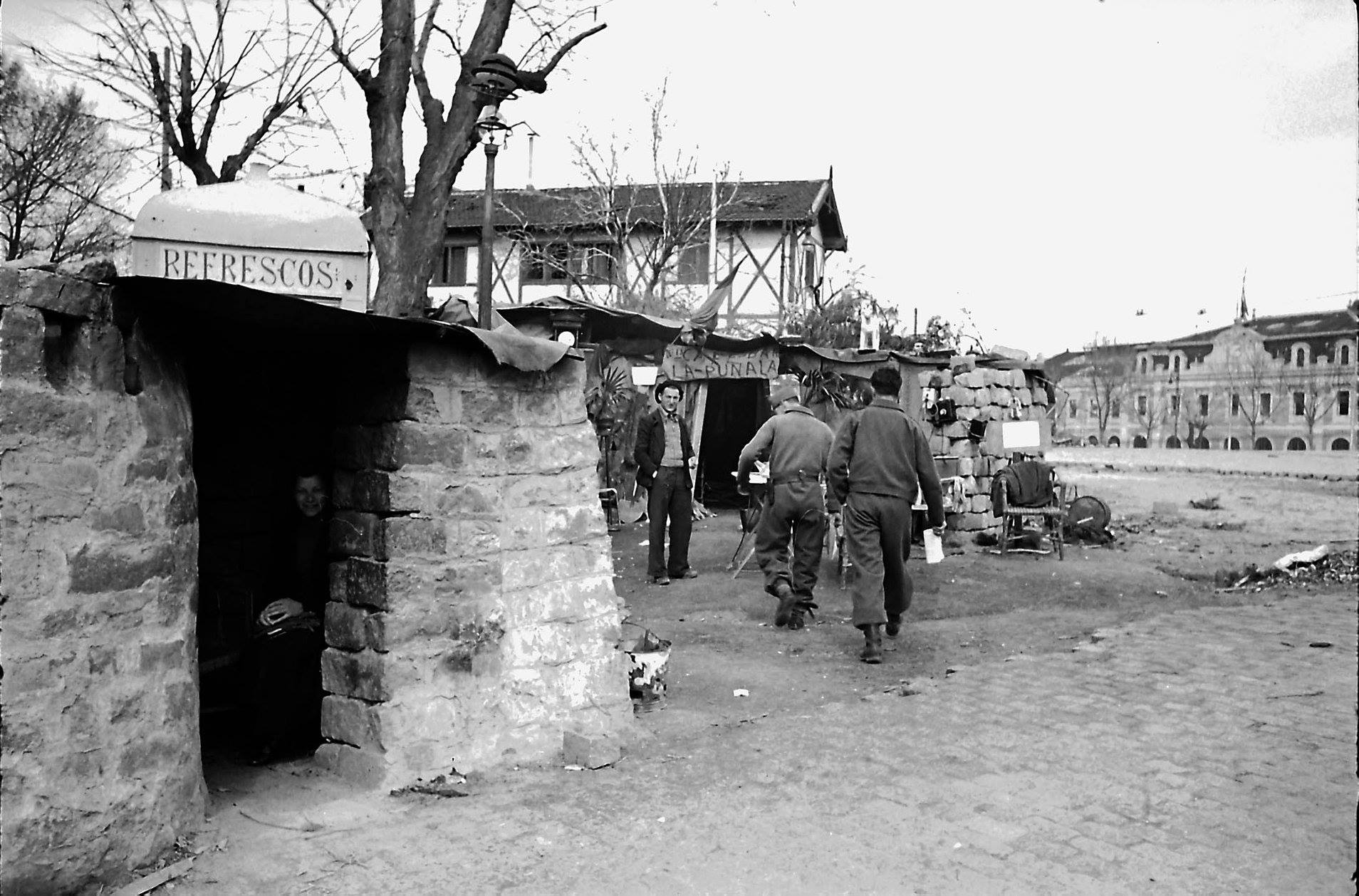 Paseo de la Florida y Estación del Norte. 1936