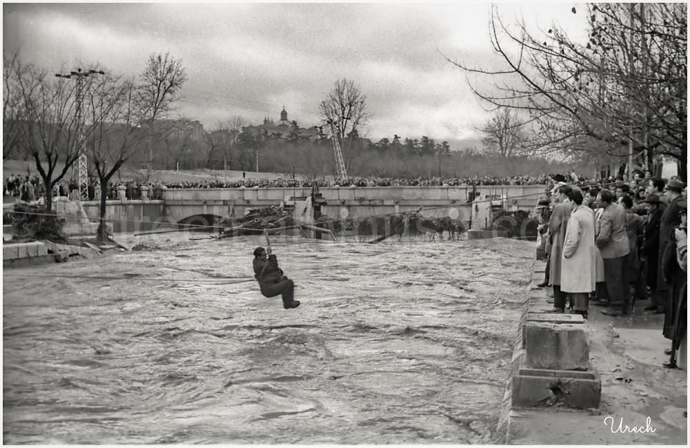 Desbordamiento del Manzanares. 1947.