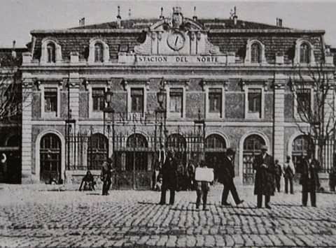Inauguración de la Estación del Norte. 1882.
