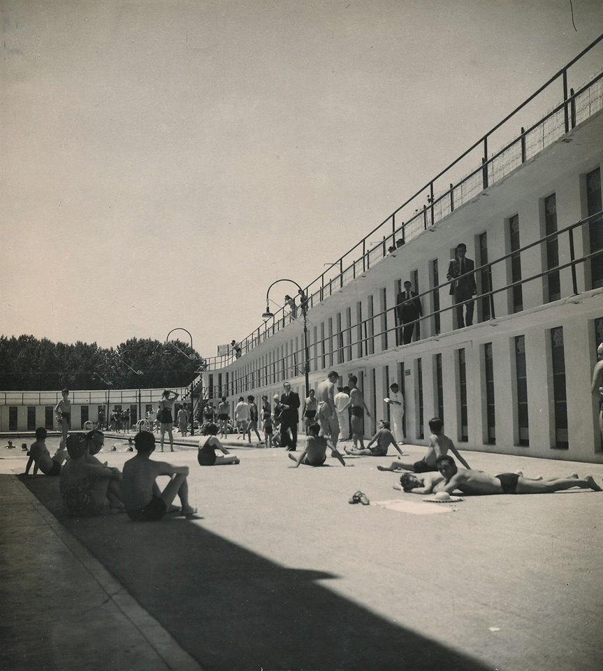 Piscina El Lago. 1948