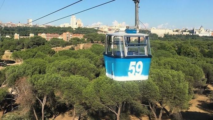 Teleférico. 2017. Madridiario.