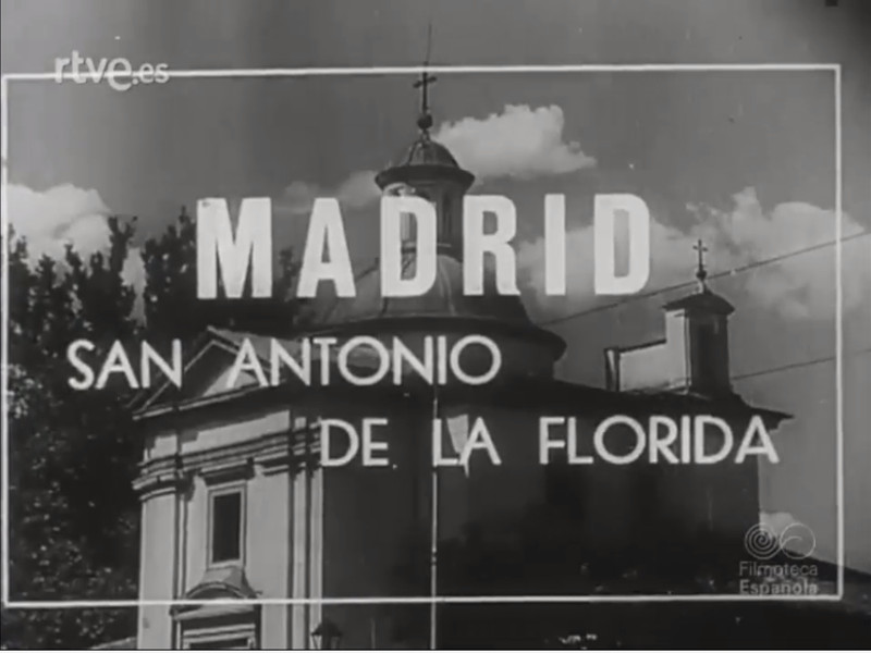 Noticiario 25-A. La capital de españa celebra la tradicional fiesta de San Antonio de la Florida. Fuente: Filmoteca Nacional.